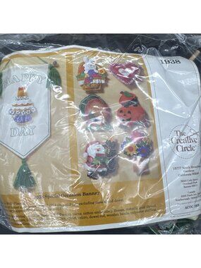 Vintage Special Occasion All Holiday Options Banner Creative Circle #1938 Kit